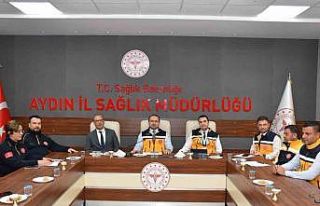 Aydın’da acil sağlık hizmetleri değerlendirildi