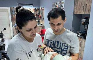 Aydınlı çift, bebeklerine Honda adını verdi