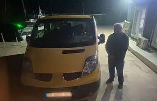 Ayvacık’ta 1 göçmen kaçakçısı şüphelisi...