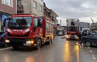 Bacadan yükselen dumanlar itfaiyeyi harekete geçirdi