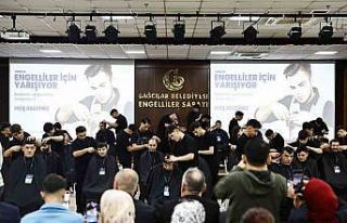 Bağcılar’da dünyanın en iyi kuaförleri engelliler...