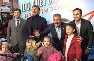 Bahçelievler Belediyesi, çekilişle 100 adet bisiklet...