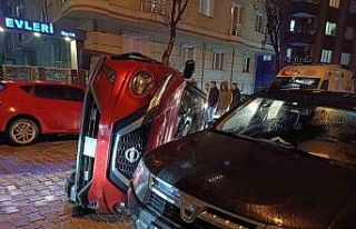 Bahçelievler’de önüne kedi çıkan sürücü...