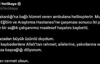 Bakanlar’dan helikopter kazasında vefat edenlere...