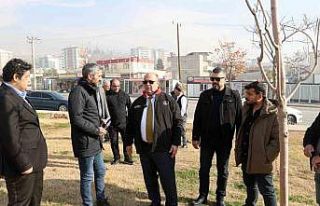 Başkan Akpınar’dan inşaat sahasında inceleme