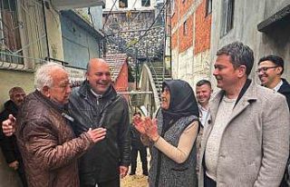 Başkan Aydın, Ertürk ailesinin doğalgaz sıkıntısını...