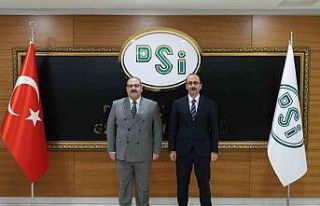 Başkan Hamamcı’dan AK Parti ve DSİ’ye ziyaret