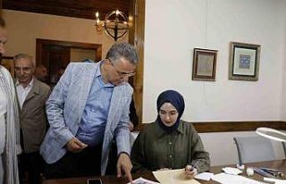 Başkan Kurnaz: “Geleneksel sanat dallarını yaşatmaya...