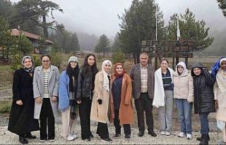 Başkan Pütün, üniversite öğrencilerini Beyağaç’ta...