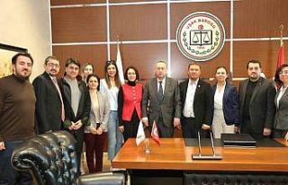 Başkan Yalım’dan Uşak Baro Başkanına ziyaret