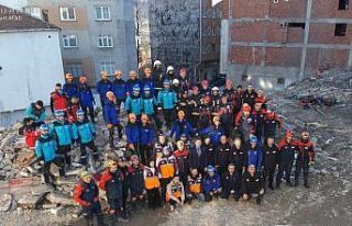 Bayburt AFAD Tokat’taki tatbikatta yer aldı