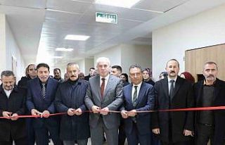 Bayburt’un Maden köyünde kütüphane açılışı...