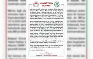 Belgrad Ormanındaki işletmeler artık DKMP tarafından...