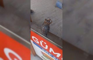 Beylikdüzü’nde bulunan bomba görünümlü cisim...