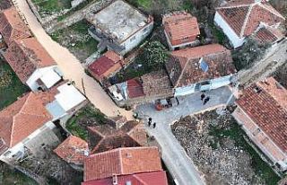 Bilecik’te parke taşı yapım çalışmalarında...