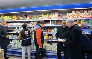 Bilecik’te zincir marketlere yılbaşı denetimi