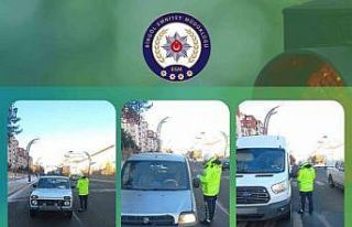 Bingöl’de 99 araç ve sürücüye ceza