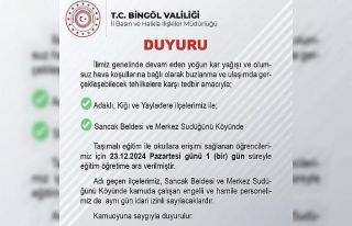 Bingöl’ün üç ilçesinde taşımalı eğitime...