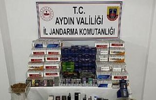 Bir milyon TL değerinde kaçak tütün ele geçirildi