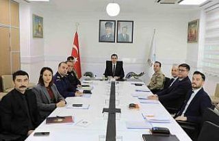 Bitlis’te güvenlik toplantısı düzenlendi