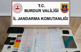 Burdur’da tefecilik operasyonu, 1 kişi tutuklandı