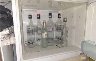 Burdur’da yılbaşı öncesi 333 litre kaçak içki...