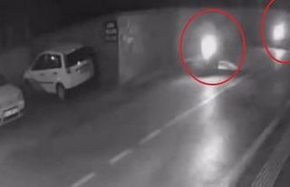 Bursa’da 2 motosikletin karıştığı ilginç kaza...