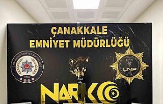 Çanakkale’de uyuşturucu operasyonuna 3 tutuklama