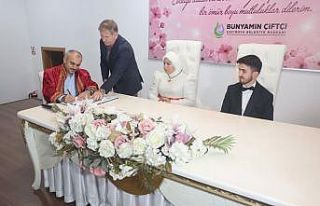 Çayırova’da bin 180 çift dünyaevine girdi