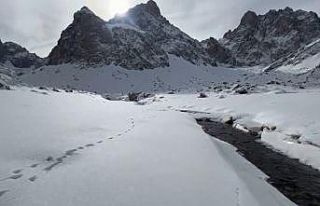Cennet ve Cehennem Vadisi karla kapandı