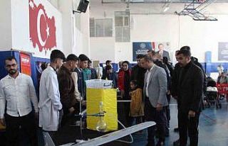 Cizre’de öğrencilerin eserleri proje şenliğinde...