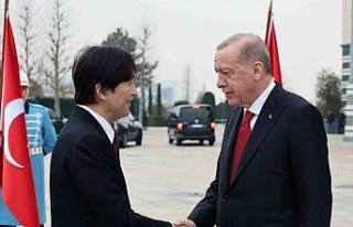 Cumhurbaşkanı Erdoğan, Japonya Veliaht Prensi Fumihito’yu...