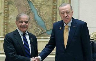 Cumhurbaşkanı Erdoğan, Pakistan Başbakanı Şerif...