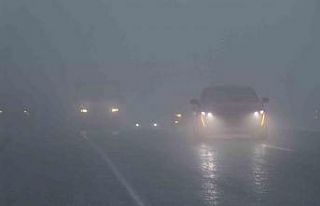 Denizli - Antalya karayolunda etkili olan yoğun sis...