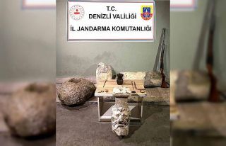 Denizli’de Bizans ve Roma dönemine ait çok sayıda...