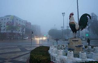 Denizlililer güne sisle uyandı