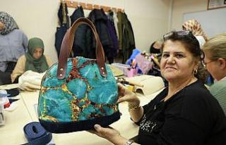 Deri çanta modasının kalbi kadınların elinde...