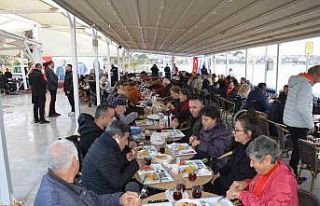 Didim’de özel bireyle kahvaltıda buluştu