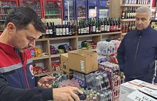 Didim’de yılbaşı tedbirleri kapsamında alkollü...