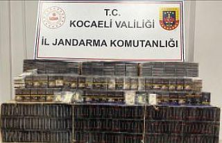 Dilovası’nda kaçak sigara operasyonu: 2 gözaltı