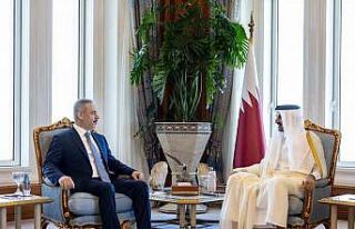 Dışişleri Bakanı Fidan, Katar Emiri Al Thani ile...