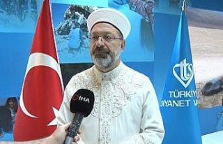 Diyanet İşleri Başkanı Erbaş: “Yıkılan evlerin...
