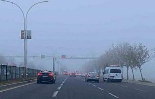 Diyarbakır’da 3 gündür yoğun sis aralıksız...