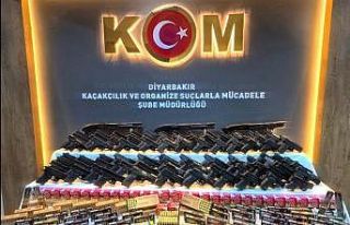 Diyarbakır’da kasım ayında kaçakçılık operasyonlarında...