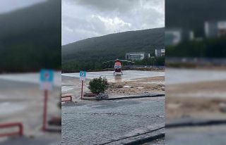 Düşen ambulans helikopterin havalandığı o anlar...