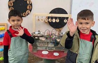 Duvarsız sınıflar projesiyle öğrenciler hem eğleniyor...