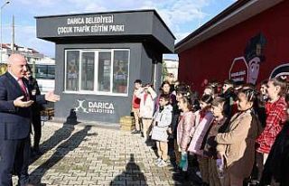 Eğitim ve eğlence Trafik Parkı’nda bir arada