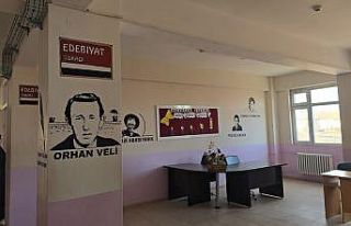 Elazığ’da öğrenciler okul duvarlarını süsledi