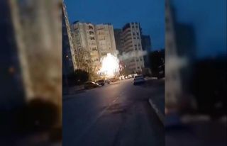 Elektrik tellerinin teması bomba gibi patladı