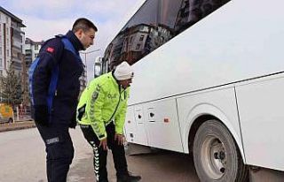 Ereğli’de okul servislerine sıkı denetim